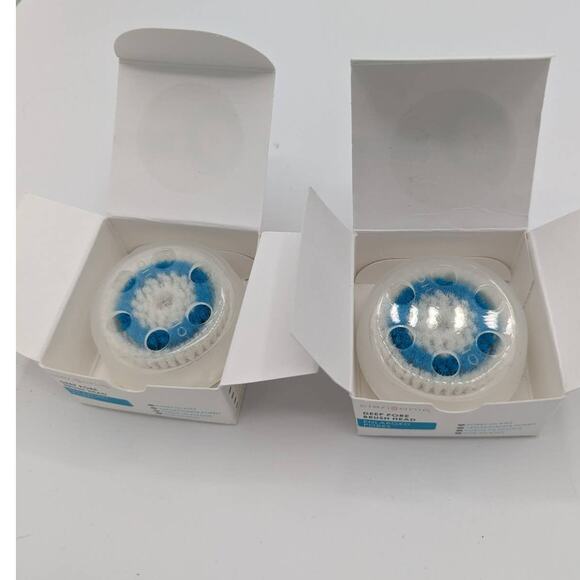 Clarisonic Deep Pore Brush Head Enlarged Pores 2 Pack New in box - Picture 6 of 6
